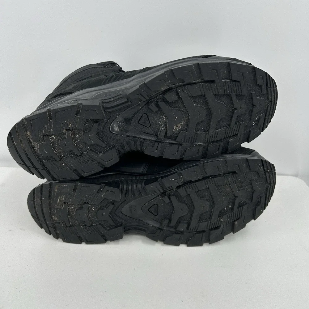 Salomon XA Forces Mid EN Tactical Boots Mens 7 Womens 8 Black Hiking Utility